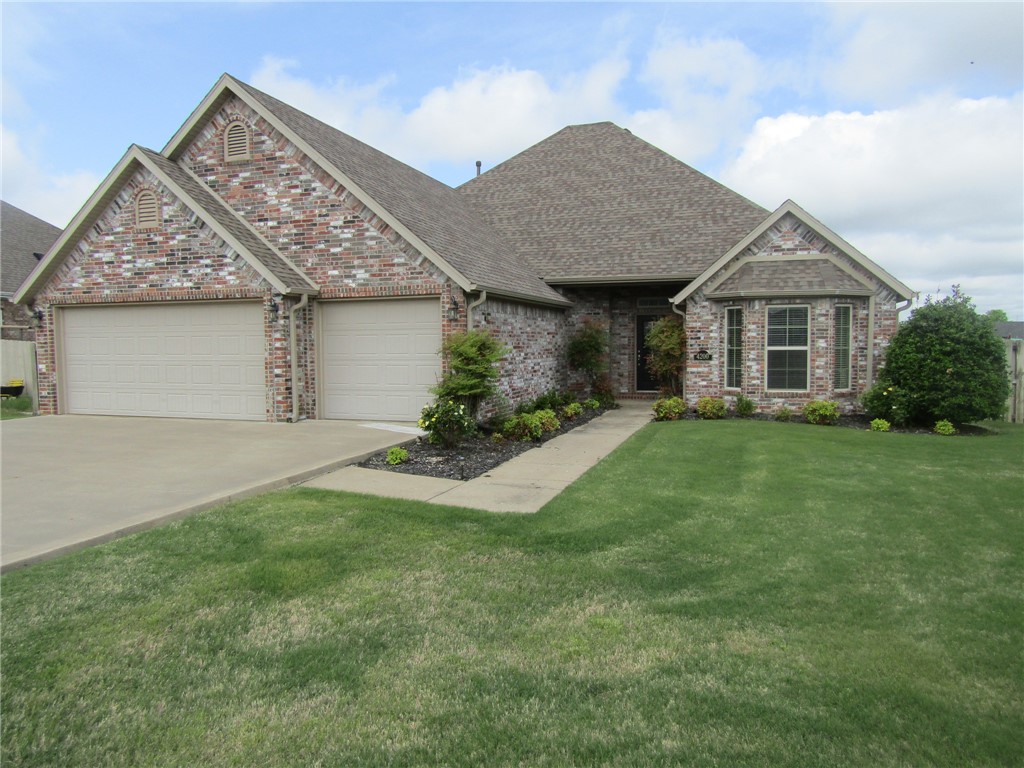 4 Bedroom 2 full baths and 1 half bath home with an open floor plan. Very clean home in a great location. Features granite countertops, large primary bedroom walk-in-closet, and a split floor plan. Inviting and spacious deck from kitchen and living area rear door. Well maintained spacious yard, landscaped, lawn service, mowing included. Community offers a swimming pool, playground and park.