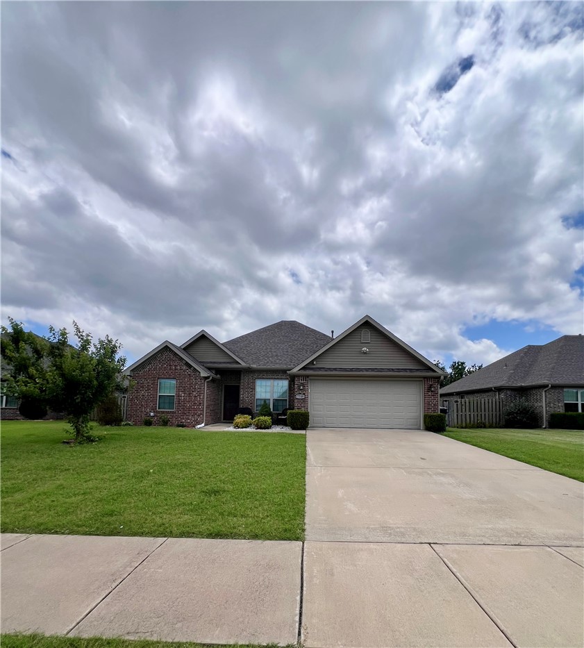 Look no further than this spacious, well-maintained property close to Har-Ber High School! This beautiful 4-bedroom, 2-bathroom home offers a versatile bonus room, high ceilings in the main living area, and crown molding throughout. Enjoy a retreat in the primary suite where you will find a dual vanity, whirlpool tub, and a large walk-in closet. The kitchen boasts granite countertops, a gas range, stainless steel appliances and a pantry. If you enjoy entertaining, the backyard is essential, including a huge patio with a new pergola. The out building in the backyard makes storing things a breeze. Conveniently located near several restaurants, shopping centers, entertainment, and much more. Refrigerator, Washer and dryer are provided with the property. Some lawn furniture will stay at the property and there is a outbuilding for storage of lawn care equipment or personal items. Professional pictures coming soon.