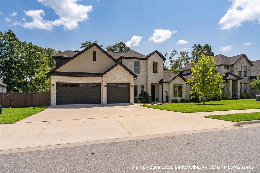 Welcome to this stunning Northwest Arkansas home, offering ample space with 5 bedrooms, an office, and a media room—perfect for those seeking versatility. Located near popular trails and the new Walmart Home Office, this home provides convenience and accessibility. The main level includes the primary suite, a second bedroom, and a dedicated office space, ideal for working from home. Upstairs you'll find storage closets, open space, two bathrooms, bonus room and 3 bedrooms. There is also a laundry shoot in the common area upstairs. The master suite has a large open bathroom and closet which connects to the laundry room. With easy access to I-49, Memorial/Orchards Park, the NEW Walmart Home Office, and Downtown Bentonville, your minutes from key local destinations. Enjoy nearby amenities like Slaughter Pen, Coler Mountain Bike Preserve, and Lost Springs Golf & Athletic Club. This home is a must-see for those seeking comfort, convenience, and access to all that Northwest Arkansas has to offer.