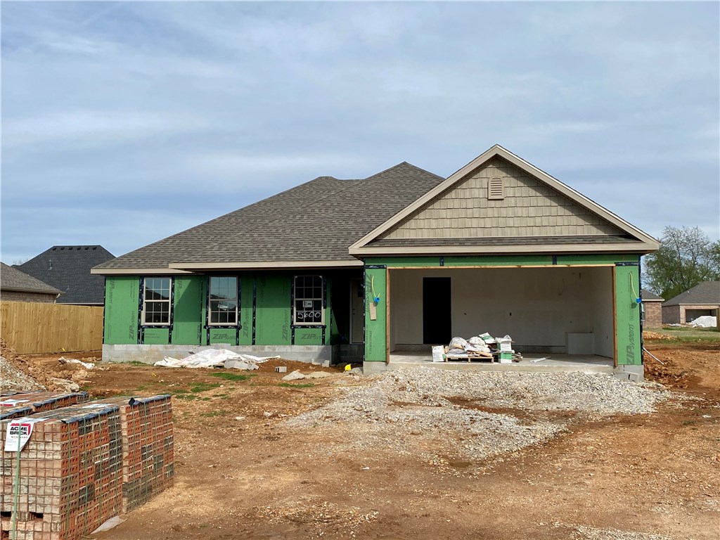 Great new home—all brick, four bedroom, two bath with a two car garage.  Sought after split floor plan with open kitchen anchored by a large granite island. Other features will include gas log fireplace, wood look tile in the living room, custom cabinets, tiled master shower, jacuzzi tub, and ample storage space. See attachment about Lender Paid Closing Costs!!