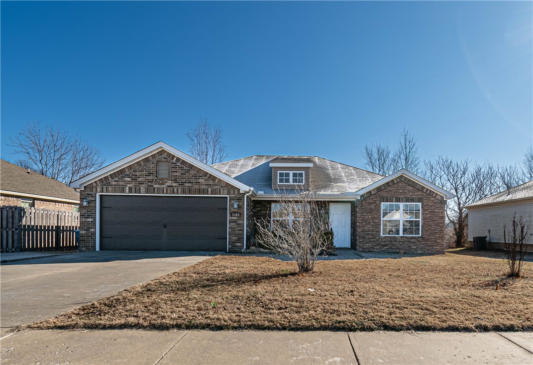 3 bedroom 2 bath with luxury vinyl plank throughout all main living areas plus primary suite. island kitchen, upgraded stainless steel appliance package and large pantry. granite countertops. Back deck to enjoy the creek view.  Finders fee only.