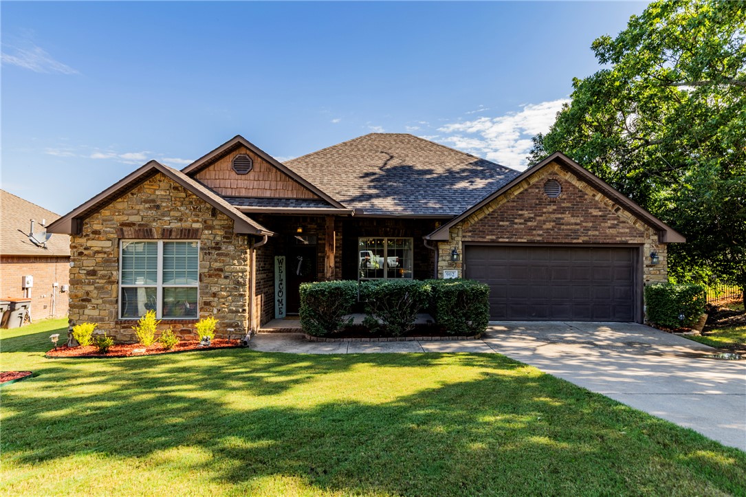 Welcome home to this beautiful 4-bedroom, 2-bath home in the desirable community of Cave Springs. Featuring a brand-new roof and soaring cathedral ceilings in the living room and kitchen, this home offers both style and peace of mind. Conveniently located in the heart of Northwest Arkansas, you'll enjoy easy access to Bentonville, Rogers, Springdale, and Fayetteville.

Situated on a spacious 0.44-acre lot, the property features a large fenced backyard with plenty of room for pets, play, and entertaining. Multiple-level porches provide inviting outdoor living spaces to relax and enjoy the surroundings.

Inside, you'll find a flexible floor plan with an oversized dining room that could easily serve as a home office, playroom, or second living area. Permanent Govee smart lighting installed under the eaves adds year-round curb appeal and customizable lighting for holidays, game days, and special occasions.