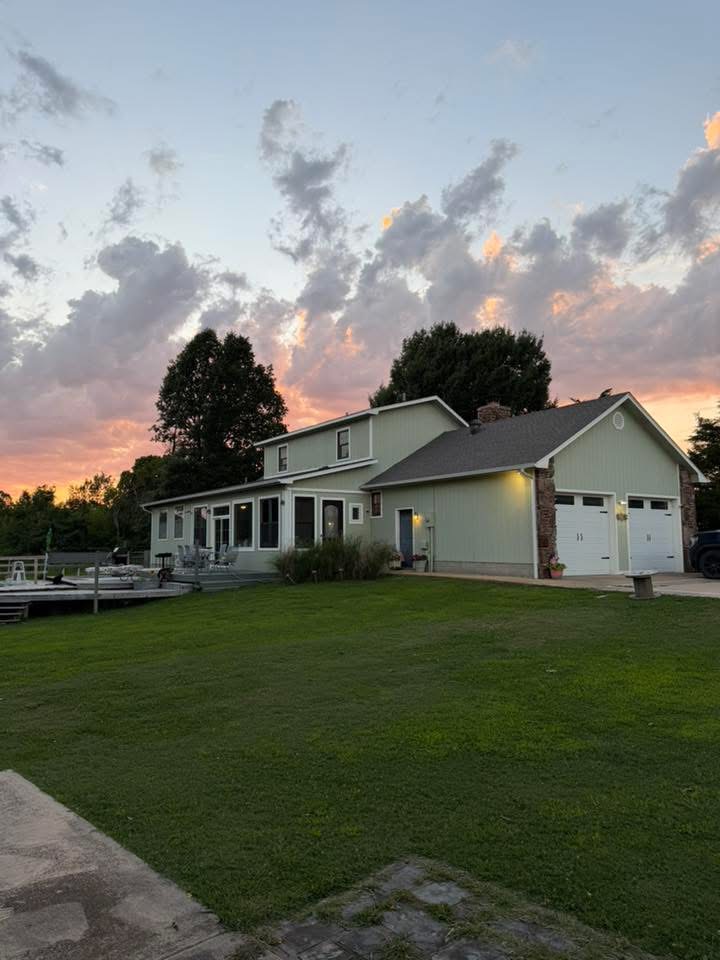 Discover the perfect blend of privacy, utility, and relaxation at 1111 Rocky Dell Rd NE! Situated on a sprawling 3-acre level lot in a prime Gravette location, this property offers a country feel lifestyle opportunity with room to breathe.
The heart of the home is the expansive owner’s suite, featuring access to the private indoor spa room complete with a hot tub. Office/flex space in the garage. Outside, the summer-ready backyard boasts a large above-ground pool, perfect for entertaining or enjoying quiet Ozark afternoons.
For the hobbyist or professional, the property includes a massive detached shop providing ample space for equipment, projects, or a home business. With three lush acres, there is plenty of room for gardening, animals, or future expansion, all while staying minutes away from downtown Gravette and NWA amenities. Whether you’re looking for a functional homestead or your own secluded spot near everything, this property delivers. House with 8.4 acres also listed for sale.