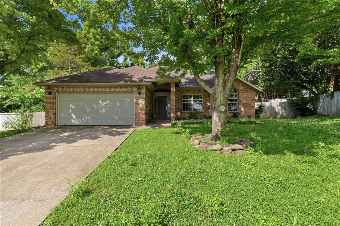 Nestled in Fayetteville’s sought-after Root School district, this home offers ~1,950?sq?ft of single-level living. Built in?2000, this 4-bedroom, 2-bath home has an open layout, with one bedroom ideal for an office. A covered back porch with pergola overlooks a fully fenced, tree-shaded yard on a 0.36-acre lot, perfect for play or gardening. The property is minutes from shopping, restaurants and the University of Arkansas. The neighborhood connects to the lighted Niokaska Creek Trail – a paved multi-use trail along Old?Wire?Road that runs through Gulley Park to the Mud Creek Trail and links to the Razorback Greenway. Niokaska Creek flows past nearby Root?Elementary School; the trail follows the creek from Gulley Park to Sweetbriar Park. Families value the Root (K-4), Woodland Junior High (7-8) and Fayetteville High (9-12) schools – all highly rated (grade A) with strong academic proficiency. Its central east Fayetteville location offers quick access to downtown, the city trail network and major employers.