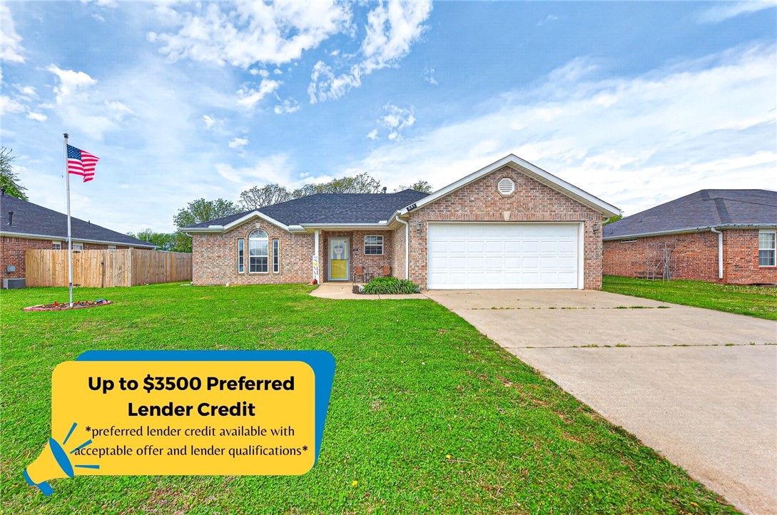 Skip the uncertainty and added expense that often come with new construction and discover the value of this well-maintained, move-in ready home in an established Centerton neighborhood. Offering 3 bedrooms and 2 bathrooms, this home combines the comfort of a mature community with the peace of mind of major recent updates, including a new HVAC system (2025), roof (2021), and water heater with expansion tank (2022). Inside, you'll find a functional split floorplan, while outside you'll enjoy one of the property's most desirable features—a fully fenced backyard with no neighbors directly behind, creating a private retreat rarely found in many newer developments. Conveniently located near schools, parks, shopping, and all that Centerton has to offer, this home delivers the perfect combination of location, updates, privacy, and value. Don't miss this gem! $3500 PREFERRED LENDER CREDIT TO BUYER OFFERED BY GRAND SAVINGS BANK: Diana Kinyon (479-427-9139).
