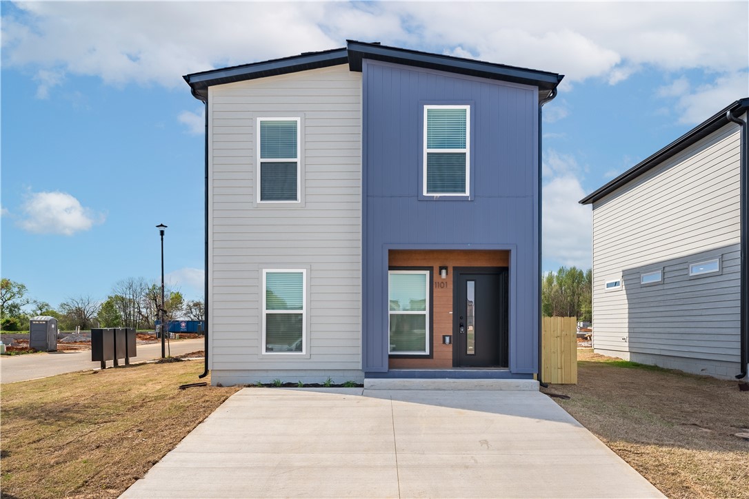 Discover modern living in Centerton with this newly built 3-bedroom, 2-bathroom rental home, offering 1,250 sqft of smartly designed space. This property combines contemporary style with practicality, ensuring a comfortable living environment for all. Step into a home where every detail is crafted for ease and elegance. The open floor plan seamlessly connects the living room to the kitchen, making it perfect for gatherings or quiet evenings. Large windows flood the space with natural light, highlighting the sleek finishes and high-quality flooring throughout. The kitchen, a masterpiece of modern design, features the latest appliances, ample counter space, and generous storage, making meal prep a breeze. Each bedroom is a cozy retreat, with the master suite offering a private bathroom and ample closet space for ultimate convenience.