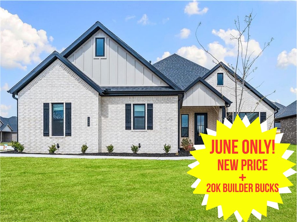 The June Promo Starts Now! This isn’t just a sale — it’s a new community launch celebration making the path to home ownership more accessible than ever before. Contract In June on this home and unlock 45,000 in savings. 25,000 price reduction off sales price + 20,000 in builder concessions for a total of $45,000 in instant savings. In addition fence, blinds, and gutters are included. Join us every Saturday and Sunday 1-4 for the month of June to tour this incredible community. (Ask about additional lender incentives available.)