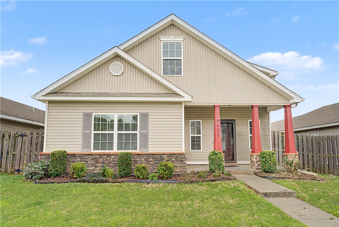 You cannot ask for a better location! This 3-bedroom 2-bathroom home has been freshly painted throughout the house, so it feels like new. Enjoy low maintenance with a small backyard, but still fenced for your pets to use! No carpet downstairs makes cleaning easy. You will not see a home like this for this price anywhere in Fayetteville. Agent Owned.