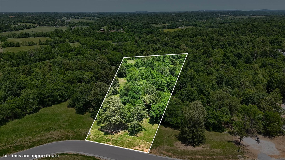 Lot 58 in Blackberry Ridge offers 1.42 acres in a scenic Fayetteville community surrounded by natural beauty. With plenty of space to build, this homesite is a great opportunity to create a home that fits your needs while still being close to everyday conveniences. Blackberry Ridge is located just minutes from I-49, with easy access to shopping, dining, schools, and more. The community also features a neighborhood pool, pavilion, and soft walking trails.