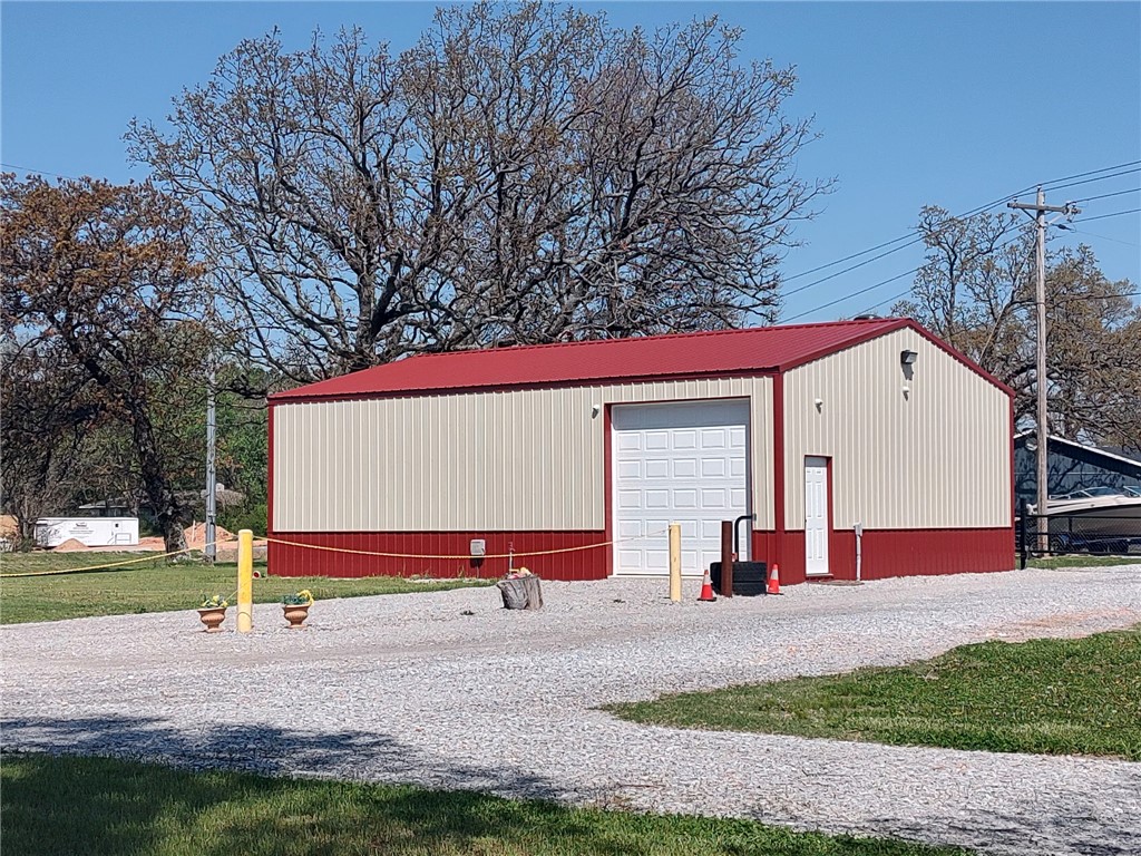 Unique investment opportunity of 14.91 acres featuring a Boat & RV Storage business, acreage and a residential home all in one package. The established commercial storage operation offers space for up to 200 open air rental units, providing excellent income potential and room for growth. The property includes a 2023 built 30’x40’ insulated shop/warehouse building with concrete floor, 200-amp electric, and 10 ft overhead door. A separate full bathroom facility is conveniently located adjacent to the storage site. Acreage of 3.01 acres is located between the business & residence providing excellent potential for expansion! The residence is a well-maintained 3-bedroom 2-bath 1242 sq ft home built in 2005, offering comfortable on-site living or potential rental income. Home has new HVAC in July 2025, 50 gallon hot water heater & new toilets in 2024. This versatile property is perfect for investors, entrepreneurs or owner-operators seeking a turnkey business opportunity with residential convenience.