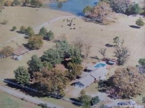 2232 sq ft, 3 bed/2 bath home on 19 acres fenced for livestock. Gorgeous mountain views (Nebo, Spring, Jones). In ground pool with new pump. Pool house has full bath and kitchenette. Hot tub in its own building poolside. The two car garage has storm shelter built in. Barn, storage buildings, 2 ponds, and metal carport also on property. Range and dishwasher about 6 mos old. Roof, siding, and water heater new in 2018. Propane fireplace. House has 2 baths and pool house has an additional bath. Additional 9.2 acres across the road available at total price of $235,000.