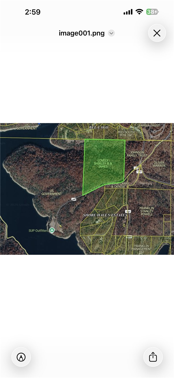 First time on the market in decades is this remarkable 35.88+/- acres that adjoins the Big Clifty Park, not too far from the city limits of Eureka Springs. The land sits higher than the park so there is the potential of some pretty awesome lake views with clearing of trees. Will need a septic, rural water availability is not known but electric is across the street. If you've ever wanted to be near Beaver Lake and have direct access to amenities that offer a boat ramp, campsites, and day use areas for your friends and family to use this is an absolute must see. Call today to make an appointment.