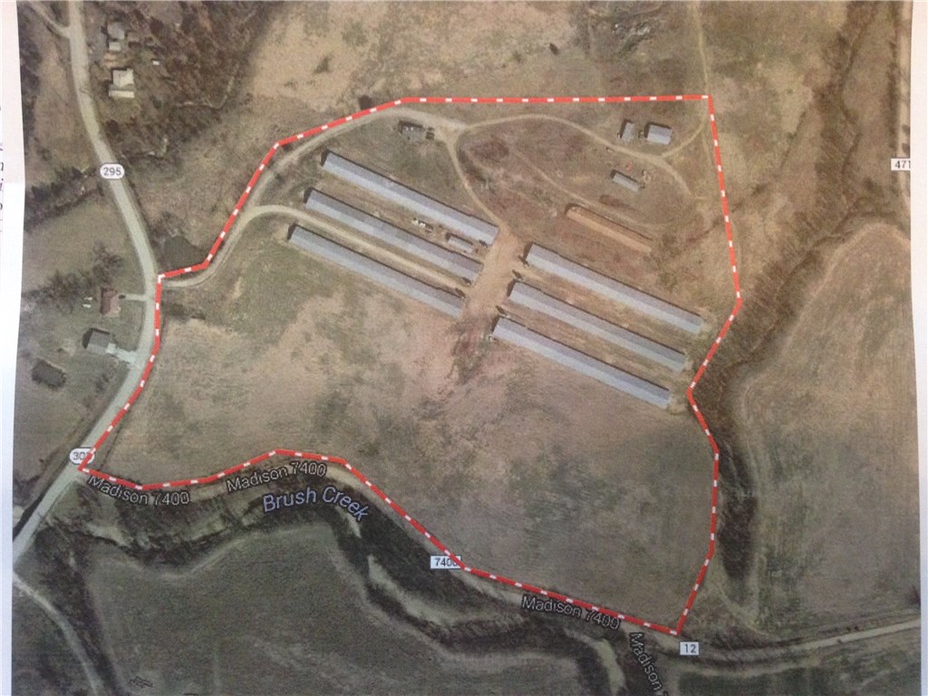 6 poultry houses (43x500) built in 2000, Steel Trusses with 38 Acres mol (survey will be required), George's poultry contract in place, Natural gas (rare find), also a compost, machine shed, well house and hay barn.  Reported income $279,000.00; however, the Seller is making the following updates prior to closing for the new Buyer:  New cool cells, New water nipples, New 52" fan (each house) and New cool cell curtains.  The integrator may consider allowing someone to build new houses on the acreage???