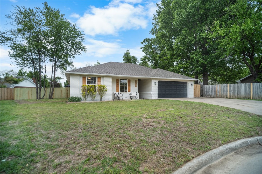 A stunning 3-bedroom home nestled in a quiet cul-de-sac in Rogers offering exceptional curb appeal. This beautifully maintained property features numerous updates completed in recent years making it truly move-in ready. The kitchen boasts elegant granite countertops perfect for both everyday living and entertaining. Conveniently located just minutes from I-49 and Walmart Home Office, this home offers both comfort and accessibility in an ideal location. Enjoy relaxing in the bright and inviting sunroom overlooking the backyard. This is a must-see property! $3,000 Seller Preferred lender credit.
