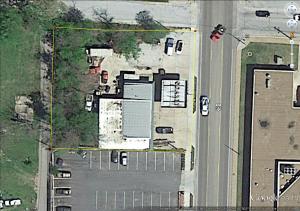 Great business location next to the Seville Hotel, Durand Center, and just north of the Harrison Square. REAL ESTATE ONLY