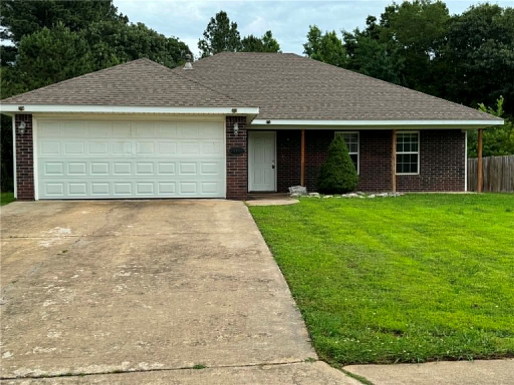 No Pets. Clean 3 bedroom, 2 bath, 2car garage, New cook stove, gas log fireplace, carpet and tile floors. Ready for occupancy.