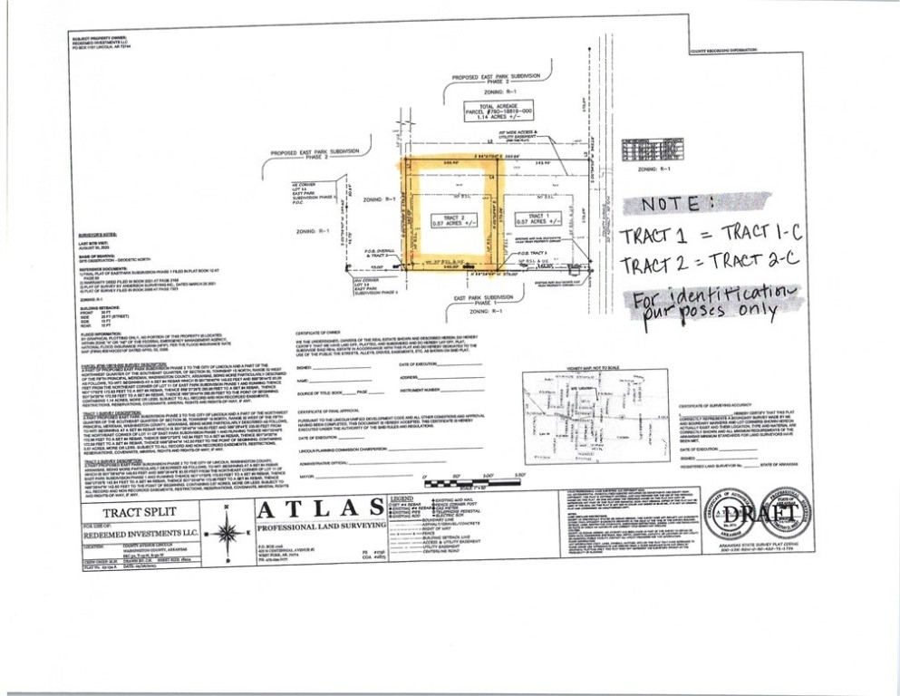 Proposed East Park - Land