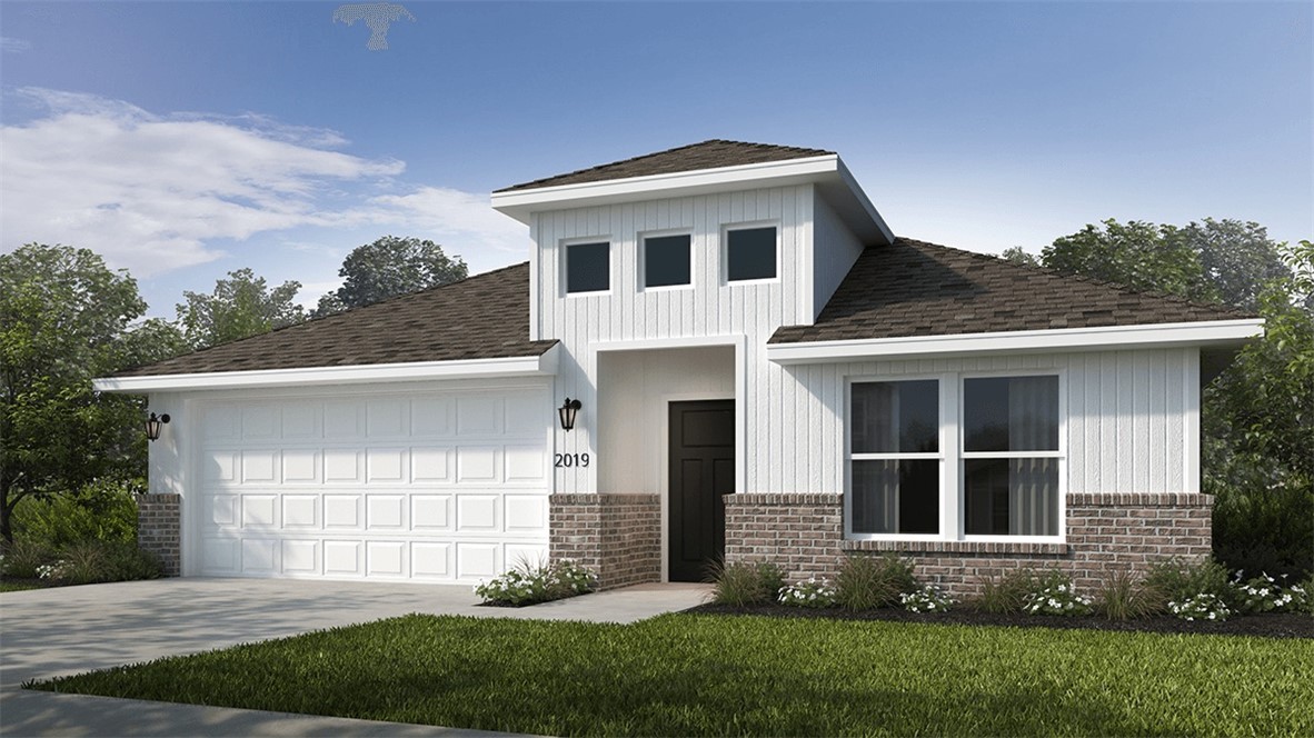 This 4 bed, 2 bath 1729 square foot floor plan is ready to
be filled with your family and friends! Connect with nature
in this floor plan thanks to the cozy covered back patio
just off the open concept family, dining, and kitchen area.
Available space is truly maximized in this home with a
kitchen pantry and dedicated laundry space, just off the
oversized primary suite closet.
Taxes are subject to change based on new construction.
