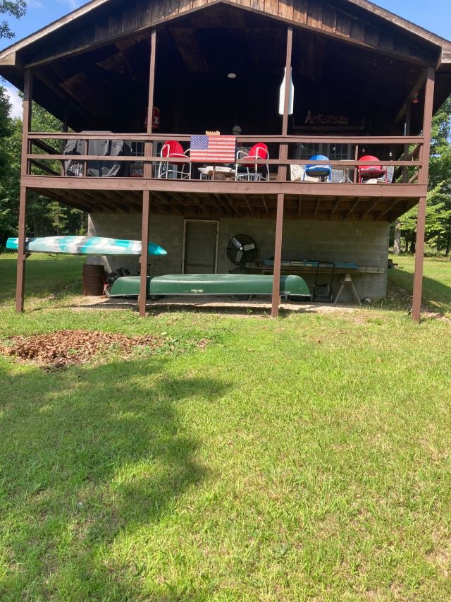 Escape to the beauty of the Ozarks with this charming 2 bedroom, 1.5 baths; taking in the stunning views of the surrounding Ozarks on 10 scenic acres. Whether you’re looking for a peaceful full-time residence, a weekend getaway, or a turnkey vacation rental, this property offers the perfect blend of comfort, and natural beauty. This fully furnished cabin-style home is ready to enjoy from day one. Relax on the spacious deck while taking in the stunning views and abundant wildlife that make this area so special. With paved road access, you’ll enjoy easy year-round travel while still feeling tucked away in your own private retreat. Located just minutes from the Buffalo National River and Rush Landing.