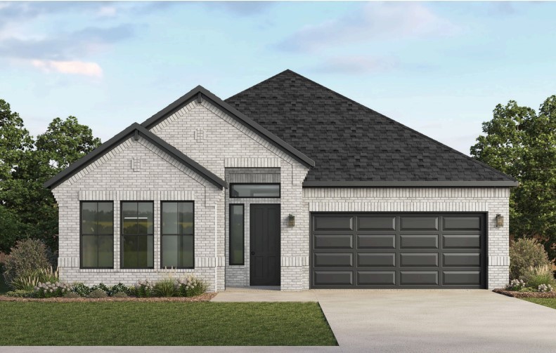 The Willow plan in Morning Star in Bentonville, AR! In Morning Star, you will discover the epitome of luxury in the heart of NWA! This single-story plan offers 4 bedrooms, 2.5 bathrooms, and a separate planning room off the living room! Each home features a beautiful modern electric fireplace in the living room, with ceiling fans in all bedrooms and living room. You will find engineered wood flooring throughout, with tile flooring in the bathrooms. The kitchen has beautiful quartz countertops, gas range with black fixtures and cabinet pulls. The primary ensuite features a walk-in shower, freestanding tub, and tile flooring. The exterior of these homes will have 4-sides brick with Hardie® siding (per plan). Each home will have a lovely covered back patio! Address and street name subject to change. Taxes and Parcel # TBD. HOA will have a $100 cap fee.