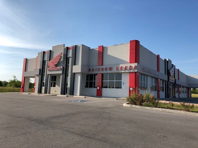 Note:  Operating business.  Please call listing agent to show.
Operating and leased high-volume dealership building available.  Motorcycle, marine, and ATV dealer occupies all buildings.  Buildings include storage, workshop, showrooms and office suites.  Adjoining 8.49 +/- acres of vacant land available for possible expansion.