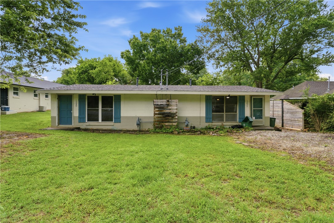 This duplex in South Fayetteville offers a great value-add opportunity in one of the hottest parts of town. Each unit features 2 bedrooms and 1 full bathroom. It's a solid block structure that will provide low maintenance living after its much needed updates. The location alone helps ensure consistent demand. And with the upcoming major retail development around the corner, the long-term appreciation of this property is encouraging. This property has so much potential. Come view it today!