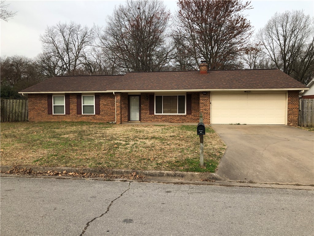 Unique 4 Bedroom, 2 Bath house located in the highly sought-after subdivision of Whispering Timbers.
Great neighborhood located close to shopping, schools, and park. Home features faux wood floors
throughout. The brick fireplace is an amazing focal point in the living room! Fridge, washer, and dryer are
included! The exterior offers a spacious backyard, mature trees, and a 6' wood privacy fenced yard. Property is in progress of having a full paint to a solid greige color throughout.