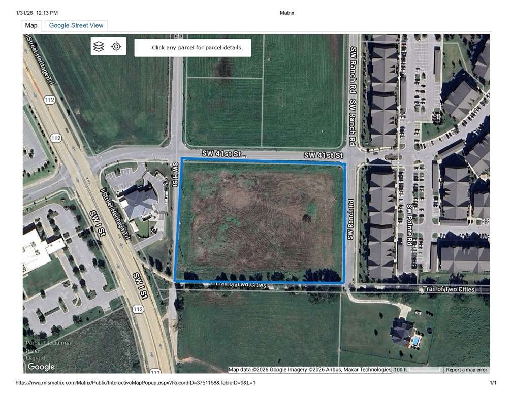 Limestone Ranch Sub Bentonville - Land