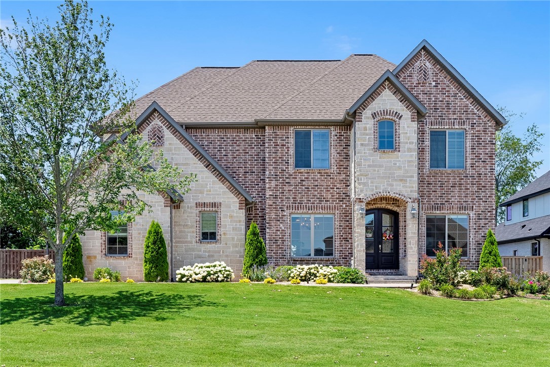 Welcome to this exquisite home nestled in the highly sought-after Oak Tree Subdivision. Living in the Oak Tree Subdivision grants you exclusive access to a range of community amenities such as a pool, club house, tennis courts, and playground. With new paint, spacious rooms, and a fantastic location, this property is a true gem. Step inside and you'll be greeted by a grand foyer that leads you to the heart of the home. The main level features an elegant office space, perfect for remote work or a quiet study area, formal dining room, expansive living space, utility room, and primary bedroom. Upstairs, this home features a cinema room with wet bar, three additional bedrooms, a half bath, and two full bathrooms. Step outside and be captivated by the outdoor oasis awaiting you. The expansive patio features a built-in grill, ideal for hosting summer cookouts and entertaining friends and family. The meticulously landscaped backyard provides a serene retreat for relaxation and outdoor activities.