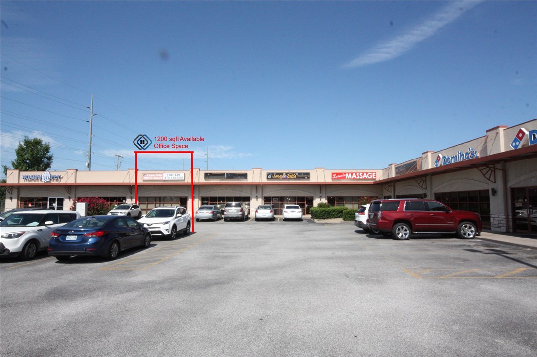 Fantastic office space.  5 offices with reception area, breakroom & storage.  Convenient location with high visibility.  Perfect to start or grow your business.  Great mix of retail, office & consumer goods in building.