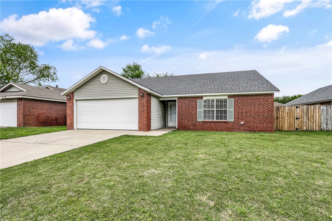 Adorable, updated home in Kristal Heights just a short walk to Gateway Park. Ideal for a first-time buyer, downsizer, or investment property, this well-maintained home offers both charm and important updates. Recent improvements include new granite countertops, updated lighting, a new range and dishwasher, an updated fireplace, a furnace replaced in 2019, a roof that is approximately 7 years old, and a water heater replaced in 2024. The vaulted ceiling in the main living area creates an open, airy feel, while the updated fireplace serves as a warm focal point. Thoughtful lighting throughout gives this home a fresh, elevated look. This home is move in ready with a full appliance package including a washer & dryer. Gateway Park is approximately a 9-minute walk away, offering convenient access to trails, green space, and outdoor recreation.