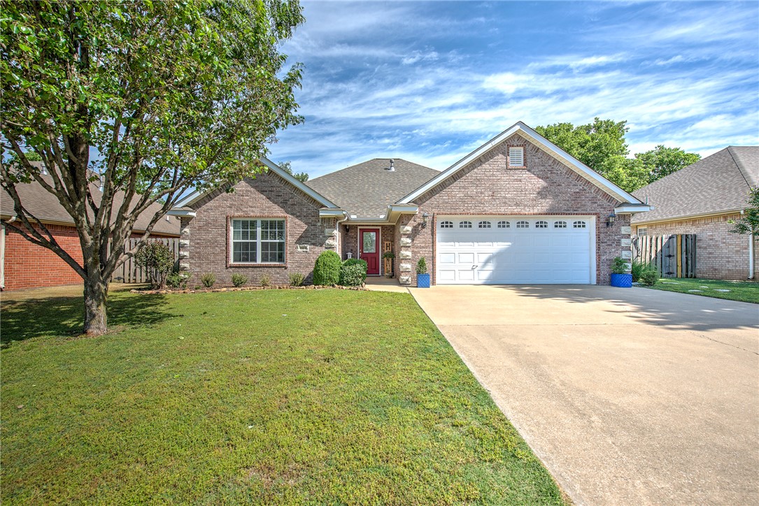 Welcome to 3905 Amour Drive—where comfort, style, and location come together in one of West Rogers’ most convenient spots. It truly doesn’t get much better than this- quick access to I-49, Pinnacle Hills, the Razorback Greenway, nearby parks, and highly regarded schools—all just minutes from your front door. Inside, you’ll find a open-concept living area that connects the kitchen and living room—perfect for every day living. The home features three large bedrooms and no carpet throughout, offering a clean feel with easy maintenance. The primary suite is a standout, featuring a beautifully renovated bathroom with hand-laid tile. Step outside and you’ll see what truly sets this home apart—the backyard. Lush, green, and private, it feels like your own retreat, with no direct neighbors behind. It’s the kind of space you’ll want to unwind in at the end of the day or enjoy on weekends! This is a rare opportunity to own a move-in ready home in an unbeatable West Rogers location with both style and privacy.