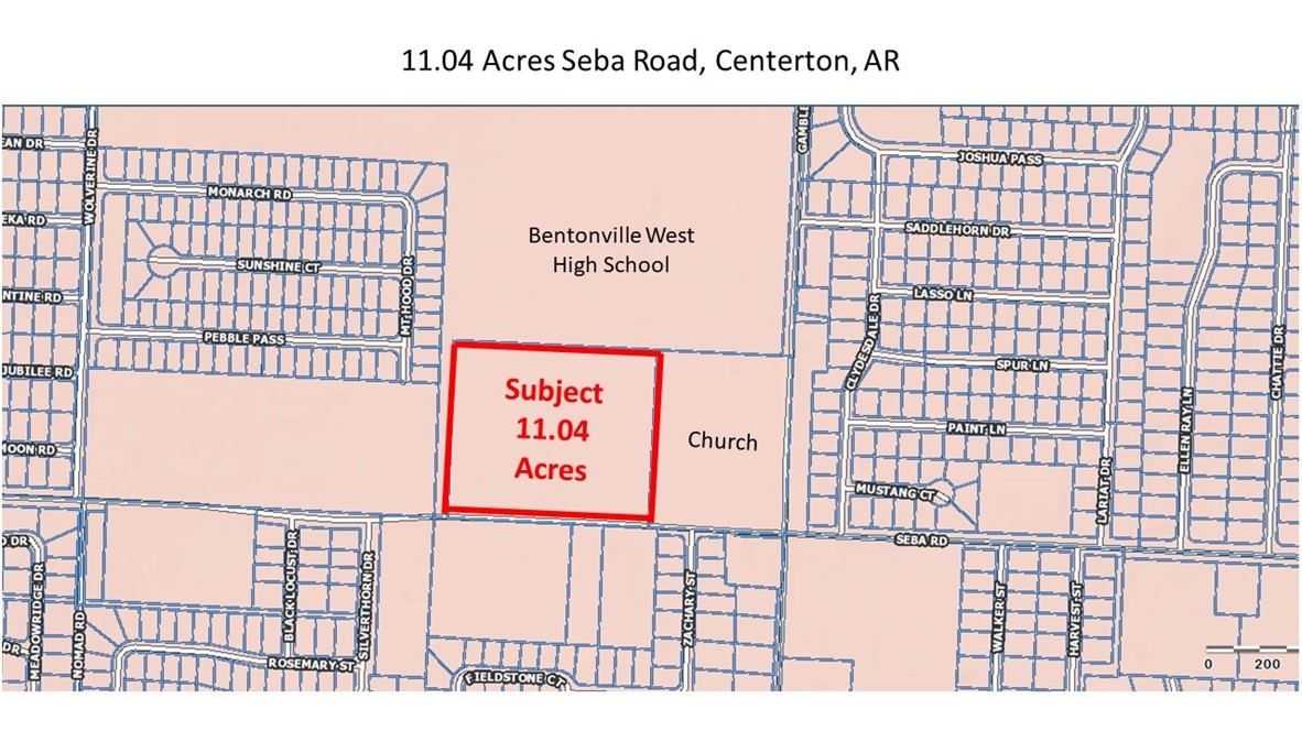 Seba Road Church Sub Centerton - Land