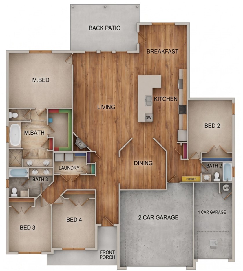 Maple Estates Ph Ii Centerton - Residential