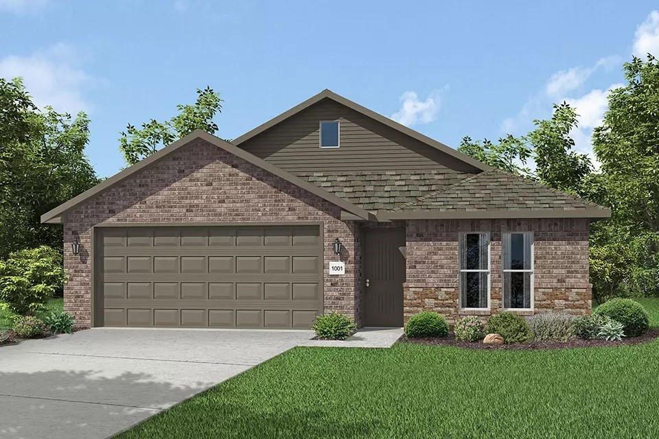 This 4 bedroom, 2 bathroom, 1550 square feet home is
ready to be filled with your family and friends! Natural
light streams into the living and kitchen area so you can
enjoy a spacious and airy family area with a dedicated
dining space. Available space is truly maximized in this
home with a large walk-in master closet and a dedicated
laundry space and linen closet.
Taxes are subject to change based on new construction.