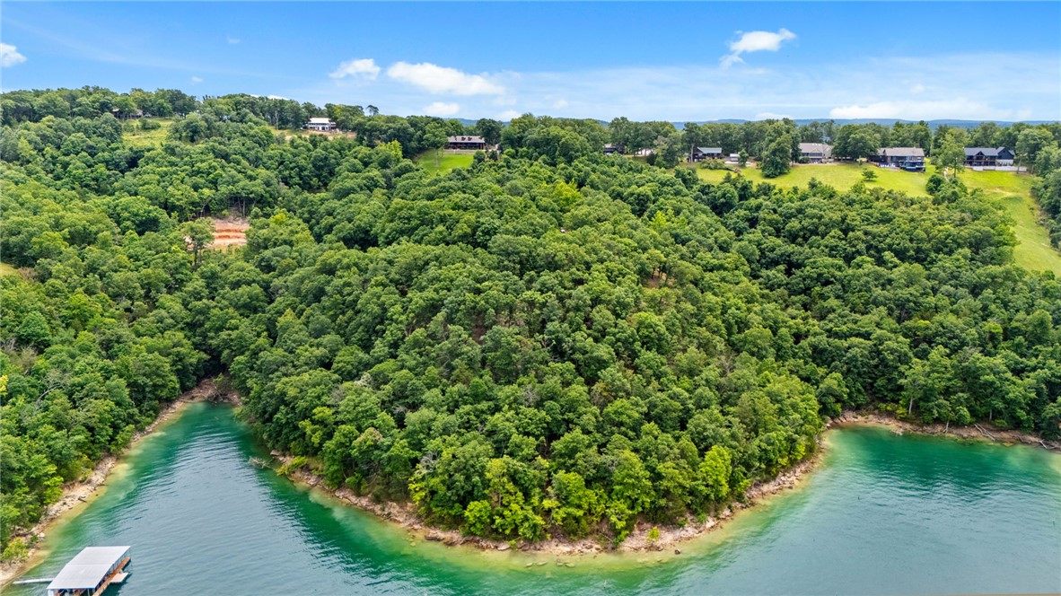 Exceptional opportunity to own 10.14 acres with expansive Beaver Lake views and approximately 1,100 feet of lake frontage. Originally platted into eight separate lots, this unique property offers outstanding development potential or the perfect setting for a private lake estate. 

A community well is already in place, and the seller has successfully completed septic percolation testing for a standard system for a 4-bedroom home. Enjoy the beauty of lakefront living with breathtaking views and ample space to create your dream property. As an added bonus, a 30-foot boat slip lease at Starkey Marina may be transferred to the new owner, offering convenient access to Beaver Lake. Opportunities like this—with significant acreage, extensive shoreline, infrastructure in place, and marina access—are hard to find.