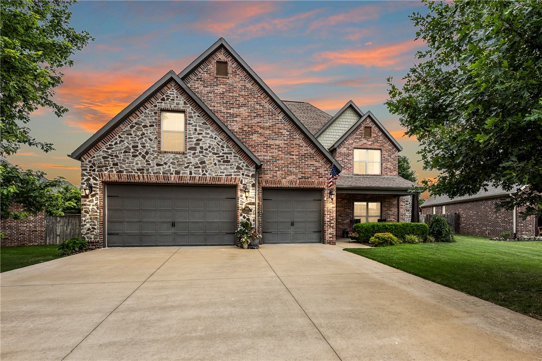 Welcome to this stunning 3,900 sf home in the heart of Rogers! Boasts 5 beds 3.5 baths, & a versatile bonus room, it provides the perfect blend of space, comfort, & convenience.
Step inside to discover spacious living areas filled with natural light & a functional layout designed for both everyday living & entertaining. The generous bedrooms provide room for everyone, while the bonus room is ideal for a game room, home office, media room, or play space. You'll also appreciate tons of storage thruout the home.
Outside, your private backyard retreat awaits. Relax or entertain around the heated in-ground pool - ideal for summer gatherings & year-round enjoyment.
New roof & pool liner being installed, refrigerator to convey, EV charger in garage, swing on back porch does not convey.  Close to shopping, dining, schools, parks, & everything Rogers has to offer, it combines an unbeatable locale and exceptional amenities. If you've been searching for space, storage, & a backyard oasis in a prime location, this is it!