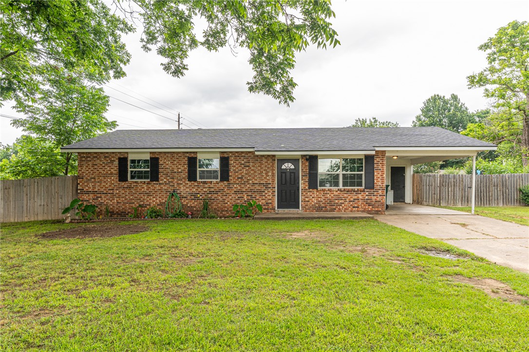 Welcome home to Booneville, proudly known as "A Good Hometown." Situated on a spacious corner lot, this move-in ready home offers comfort, updates, & small-town charm. Inside you'll find 3 beds/1 bath, updated windows, a new roof (2025), attractive flooring, & neutral colors that create a bright, welcoming atmosphere. The eat-in kitchen features butcher block countertops, subway tile backsplash, & a functional layout perfect for everyday living or gathering with family & friends.  Outside, enjoy the fenced backyard with plenty of room for pets, play, gardening, or entertaining around the firepit. Enjoy local favorites like Reid's BBQ, El Penjamo Mexican Restaurant, & Black Dog Café. Spend summer days at the city pool, splash pad, concerts in the park, or Cherokee Creek Golf Course. This property may qualify for zero-down financing for eligible buyers (check with your lender). If you're looking for a place where community matters & you can truly love where you live, this one is worth booking a tour!