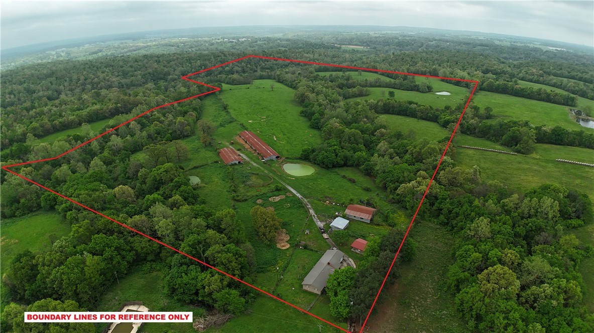 Nestled on 99.35 breathtaking acres, this one-of-a-kind property offers the perfect blend of privacy, comfort, & usable land, with springs, a wet-weather creek, pasture, & woods—perfect for nature lovers, outdoor enthusiasts, & even mushroom hunters! The 1,820 sq ft home offers 3 beds, 3 baths, including two primary suites, ideal for guests or multi-gen living. Open floor plan with wood stove & HVAC, plus flex space & 2-car garage. Bonus 20x24 shed/guest house with mini-split, internet, full bath, & storage. Multiple outbuildings for equipment or hay. Owner financing available with flexible terms & sufficient down—rare opportunity for buyers seeking alternative financing options.