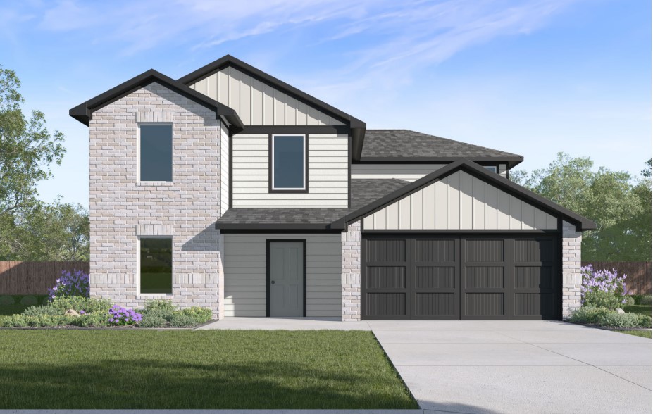 The Dashing Dalton plan in Whispering Springs offers 5 bedrooms and 2.5 bathrooms! The primary bedroom and ensuite are located on the first floor, while all other bedrooms are located upstairs. Upon entering, you’ll find a spacious kitchen open to the dining area and living room, perfect for entertaining! This plan features an upstairs game room! The downstairs will have LVP throughout, with carpet in all bedrooms, game room and on the stairs. The ensuite features a walk-in shower! These homes will have brick with Hardie® siding per plan. Parcel and tax TBD. HOA will have a $100 cap fee.