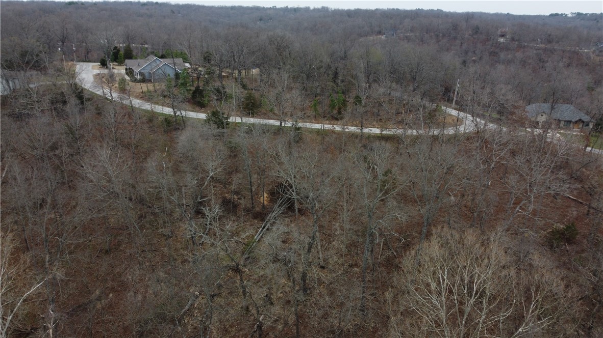 Build your dream home on this beautiful lot in Bella Vista! Survey and soil test already completed - ready to build. Front corners are marked with pink survey flags on trees and the property is staked. Enjoy privacy on a quiet, low-traffic street. The lot's natural slope offers walkout basement potential. Located less than 10 minutes from I-49 for an easy commute and just 3 minutes from the fire station and Branchwood Recreation Complex. less than 10 minutes to Highlands and Scotsdale golf courses and  Lake Loch Lomond. The backyard borders POA common area, providing a peaceful view of nature with no rear neighbors. Bella Vista POA membership includes access to lakes, golf, trails, pools and more! Parcel ID: 16-21665-000 for parcel mapping apps.