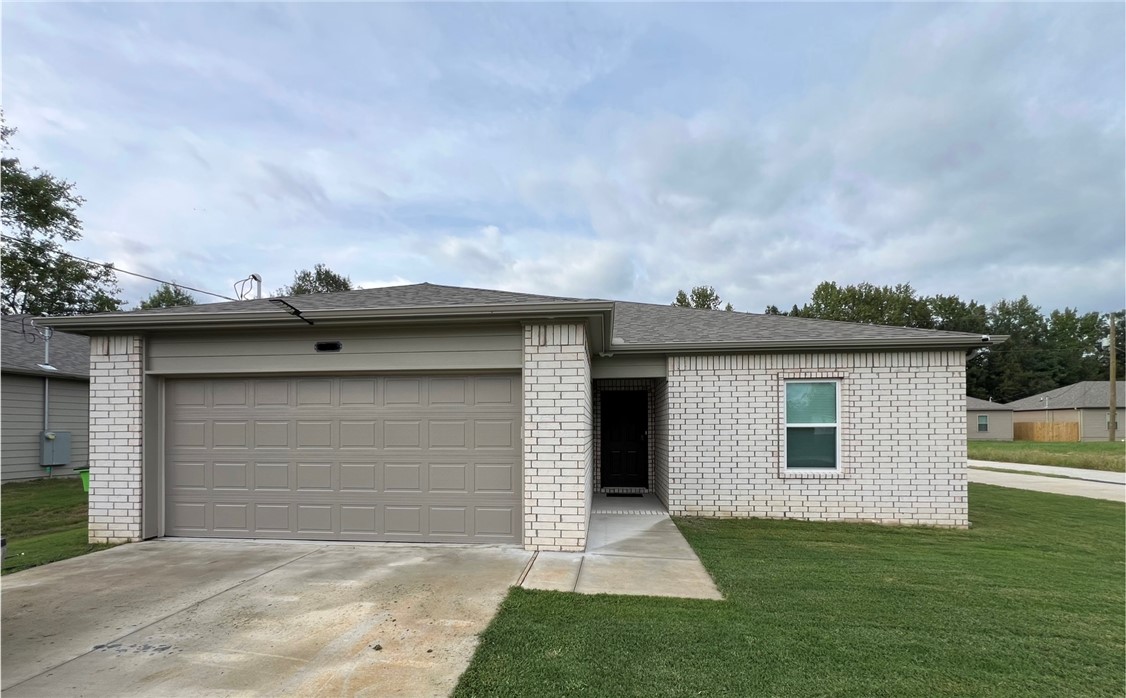 Welcome to 507 E Mississippi St in Beebe — newer 2024-built 3BR/2BA home offering approx. 1,203 sq ft with open floor plan, spacious living area, functional kitchen with ample cabinet space. Features include a 2-car garage, fully fenced backyard with privacy fence, smart thermostat, security system, electronic locks, and all appliances convey including refrigerator, oven/stove, dishwasher, and built-in microwave.

Convenient access to Highway 67/167 for easy travel to Searcy, Cabot, and surrounding areas.

Tenant occupied with guaranteed rent through April 2027 providing secured income. Lease and program details available upon request.

Ideal for investors or future homeowners seeking newer construction, modern features, and income stability. Investor package available including DSCR, rental income, expenses, and projections.

Realtor-owned investment property. Buyer to verify all information including square footage, schools, lease terms, details. Tenant occupied—do not disturb. Showing by appointment only