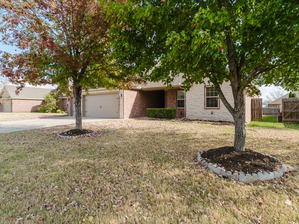 No wasted space in this one level four-bedroom two bath home plus 3 car garage. Open floor plan with large dining area. Wonderful interior custom finishes throughout. SS Appliance package, gas range, built in m/wave and stove. Granite throughout, master suite with wrap around large closet that all will love! Owner 
will consider placing a refrigerator if needed. All adult occupants must submit application. $50 per person to apply.