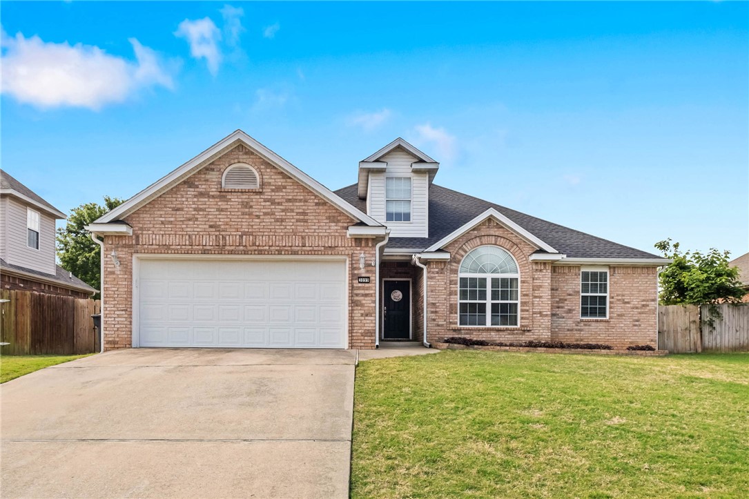 Centrally located in NWA, this beautiful 3 Bed/2 Bath home is only 1 mile from I-49 and 15 miles from both Fayetteville and Bentonville making for an easy commute. The non-poa/hoa neighborhood is connected to the Razorback Greenway giving you direct access to some of the best outdoor activities in our area. A new roof and seamless gutters as of May 2026, updated kitchen appliances, updated flooring in downstairs bedrooms, large upstairs bonus room, fully fenced in back yard with 2 gates and a 10' x 14' storage building with new roof are just a few of the features you'll also enjoy. Don't miss the chance to call this house your home and schedule a private showing today!