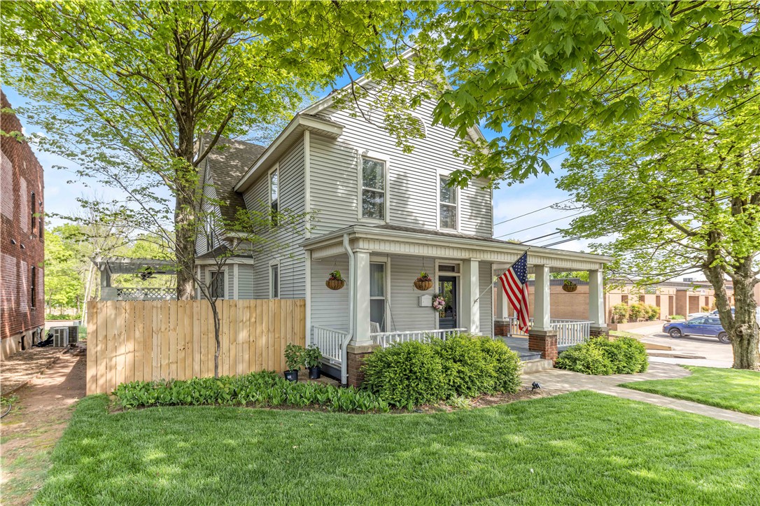 Unique opportunity to purchase a downtown Fayetteville property with pedigree.  This historic home was long ago converted to a Law Office.  The curb appeal is outstanding!  It's currently owned and operated as a counseling office with attorneys renting space upstairs.  The building faces College at the corner of Spring St., between the court buildings and near to most of the Washington County and City of Fayetteville facilities. The current owner has gone through the building with extensive remodeling in areas, including both bathrooms being completely redone, custom window treatments throughout, new lighting, and tons of landscaping, sod, and irrigation outside. New roof in 2021, and lots of other exterior repairs, including a private back porch that's shaded by a tree. The front wraparound porch is great for entertaining clientele on Razorback game days and there's an ample parking area in the back as well as marked spaces on Spring St. Call listing agent with any additional questions. See Residential MLS#1229679