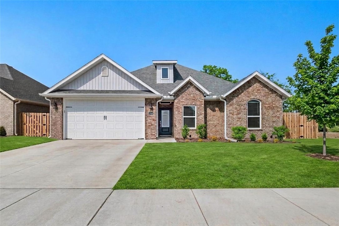 Great location! A thoughtfully designed 4-bedroom, 2.5-bathroom split floor plan that maximizes both space and comfort. The open-concept kitchen and living area create a warm, inviting space for gathering with loved ones. The kitchen features custom cabinetry, granite countertops, and stainless steel appliances, making it both stylish and functional. The primary suite is a private retreat, boasting a large tiled shower, double vanity sinks, and his-and-hers closets for ultimate convenience.