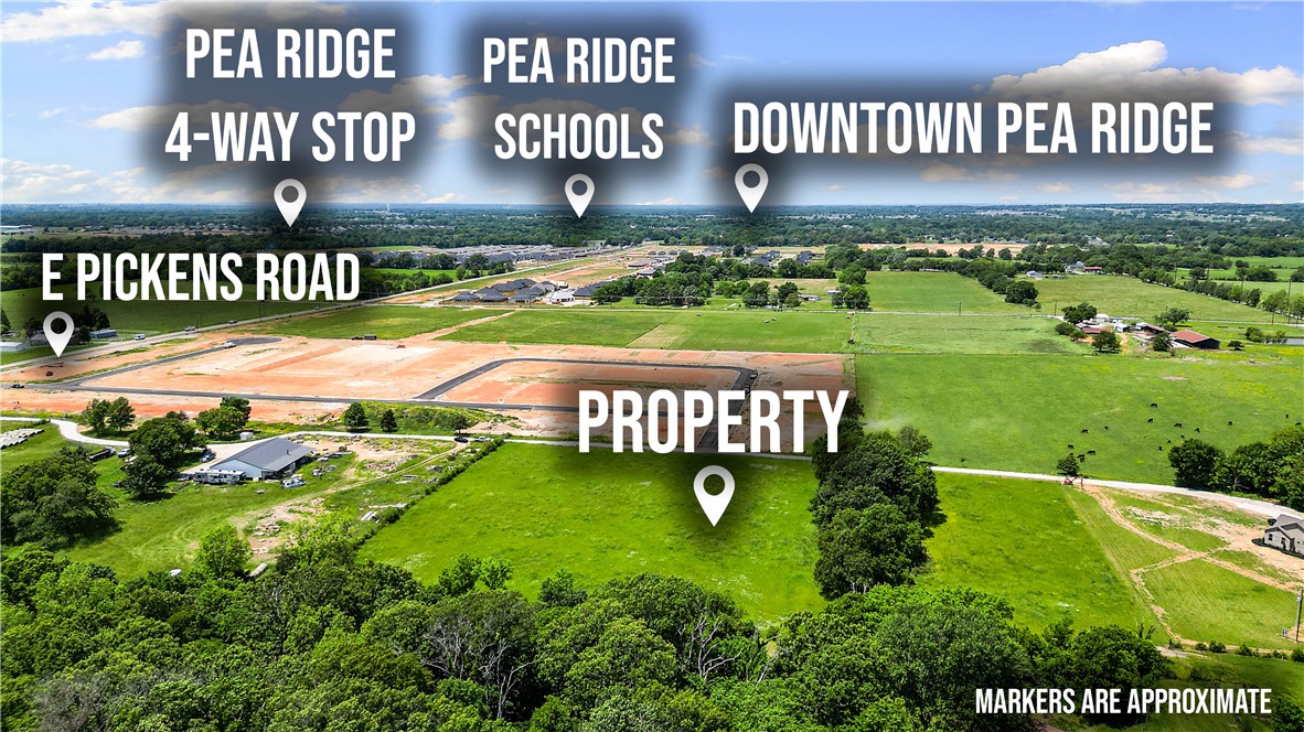 Development Potential!! 
5.27 Acres 
Build your future in one of Northwest Arkansas’ fastest-growing communities while still enjoying the charm and peace of small-town living. Nestled in the heart of Pea Ridge. located in between Downtown Pea Ridge and Pea Ridge Military Park.