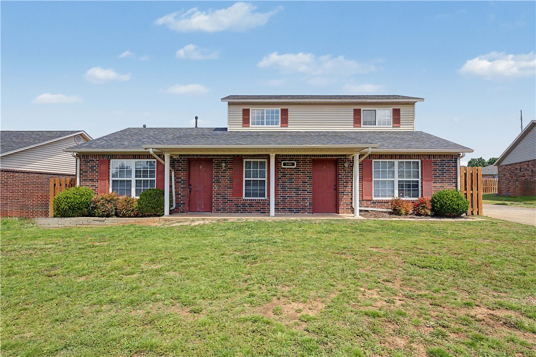 Discover this well-located duplex in the desirable Carriage Square community, just 3 miles from Downtown Bentonville and 4 miles from the new Walmart Home Office Campus, offering a strong blend of functionality and investment potential. One side has been recently remodeled with updated finishes and a modern feel, while the other unit is currently leased, providing immediate, stable income from day one—making it an ideal opportunity for investors or owner-occupants looking to house hack. The property features practical, low-maintenance living without a garage, along with a brand new roof and additional improvements that add long-term value and future rent upside. Located in the heart of Northwest Arkansas, residents enjoy easy access to Downtown Bentonville, the renowned Crystal Bridges Museum of American Art, extensive mountain biking trails, top-rated schools, and a thriving dining and shopping scene, all within one of the region’s fastest-growing rental markets.