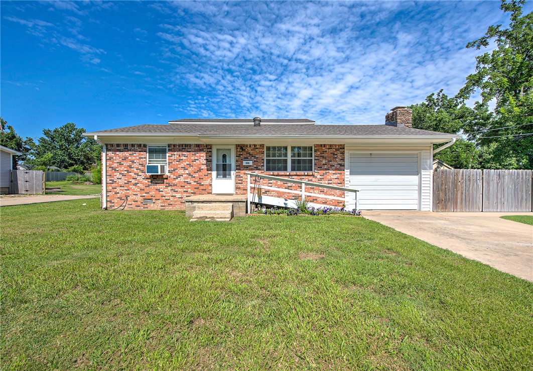 Tucked at the end of a quiet dead end street with no through traffic, this all brick Rogers home offers the rare mix of privacy, space, and convenience that buyers are always searching for. With 2,244 square feet, 3 bedrooms, 2 full bathrooms, and two large living areas, the layout gives you room to spread out, entertain, work, or simply enjoy everyday living. The main bedroom is conveniently located on the ground
floor for added comfort and functionality. Outside, the oversized flat backyard is a standout feature with endless possibilities for gatherings, pets, gardening, or future plans. A workshop area behind the garage adds even more flexibility for hobbies, projects, or extra storage. Located just minutes from Greer Lingle Middle School, Lake Atalanta, downtown Rogers, parks, trails, shopping, and dining, this home feels tucked away while still keeping everything close by. Plus, the roof was replaced in 2023 for added peace of mind.