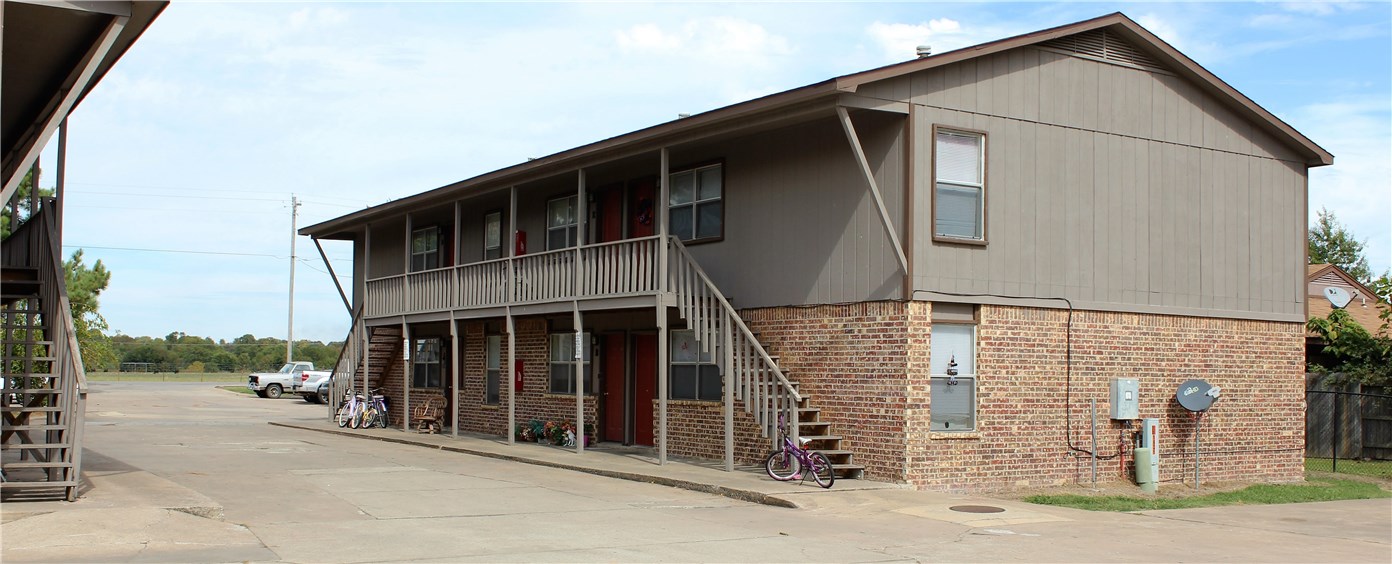 This 3 bldg. complex was constructed in 1981.  All of the buildings are 2 story.  All are 2br units. 24 of the units are on one level & have 1 bath.  One is two level & has 1 1/2 baths.  12  units have been re-done since the beginning of 2014, and several others prior to that.  There is a separate laundry building that are coin operated